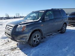 Salvage cars for sale from Copart Rocky View County, AB: 2007 Honda Pilot EX