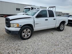 Salvage trucks for sale at Temple, TX auction: 2004 Dodge RAM 1500 ST