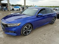 Honda salvage cars for sale: 2020 Honda Accord Sport