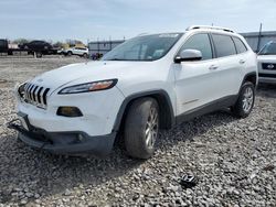 Salvage cars for sale at Cahokia Heights, IL auction: 2016 Jeep Cherokee Latitude