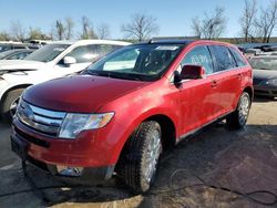 Ford Edge salvage cars for sale: 2008 Ford Edge Limited