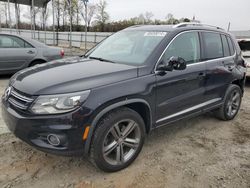 Salvage cars for sale at Spartanburg, SC auction: 2017 Volkswagen Tiguan Sport