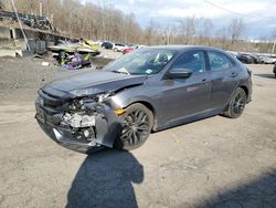 Salvage cars for sale from Copart Marlboro, NY: 2021 Honda Civic Sport
