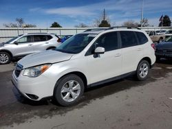 Subaru Forester salvage cars for sale: 2014 Subaru Forester 2.5I Premium