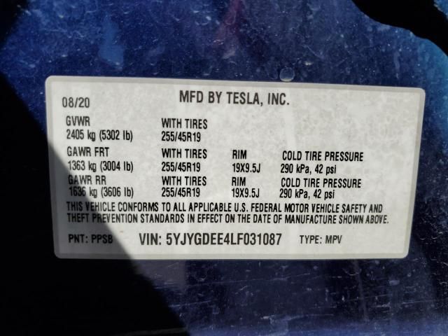 2020 Tesla Model Y