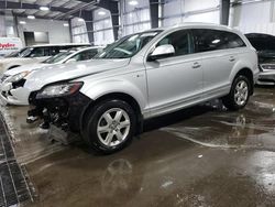 Salvage cars for sale at Ham Lake, MN auction: 2015 Audi Q7 Premium Plus