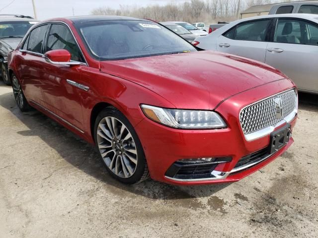 2020 Lincoln Continental Reserve