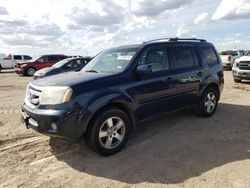Salvage cars for sale from Copart Amarillo, TX: 2011 Honda Pilot EXL