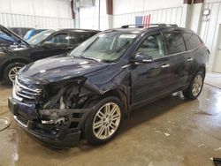 Salvage cars for sale from Copart Franklin, WI: 2015 Chevrolet Traverse LT