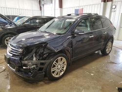 Vehiculos salvage en venta de Copart Franklin, WI: 2015 Chevrolet Traverse LT