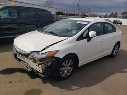 Vehiculos salvage en venta de Copart New Britain, CT: 2012 Honda Civic LX