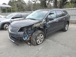 Salvage cars for sale from Copart Savannah, GA: 2016 Chevrolet Traverse LS