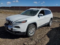 Jeep Cherokee Limited salvage cars for sale: 2017 Jeep Cherokee Limited