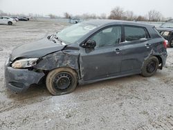 Salvage cars for sale from Copart London, ON: 2010 Toyota Corolla Matrix