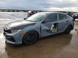 Salvage cars for sale from Copart Grand Prairie, TX: 2021 Honda Civic Sport