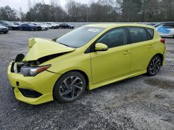 Salvage cars for sale from Copart Loganville, GA: 2018 Toyota Corolla IM