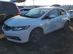 Salvage cars for sale at Elgin, IL auction: 2013 Honda Civic EXL