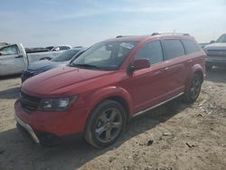 Salvage cars for sale from Copart Earlington, KY: 2018 Dodge Journey Crossroad