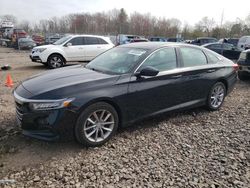 Salvage cars for sale at Chalfont, PA auction: 2021 Honda Accord LX
