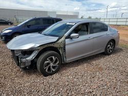 Salvage cars for sale from Copart Phoenix, AZ: 2016 Honda Accord LX