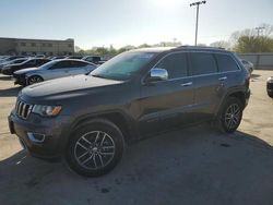 Jeep Grand Cherokee Limited salvage cars for sale: 2018 Jeep Grand Cherokee Limited