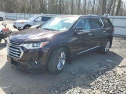 Chevrolet salvage cars for sale: 2021 Chevrolet Traverse High Country