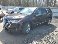 Chevrolet Vehiculos salvage en venta: 2021 Chevrolet Traverse High Country