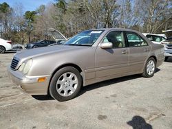 Salvage cars for sale at Austell, GA auction: 2002 Mercedes-Benz E 320