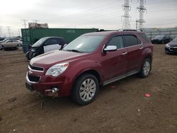 Salvage cars for sale at Elgin, IL auction: 2011 Chevrolet Equinox LT