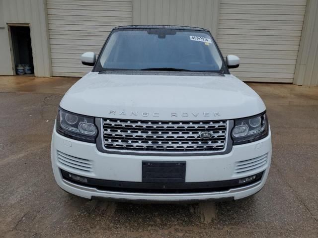 2016 Land Rover Range Rover HSE