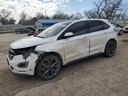 Salvage cars for sale from Copart Wichita, KS: 2018 Ford Edge Sport