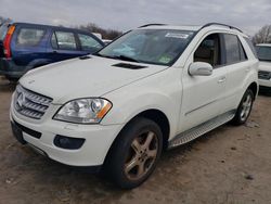 Mercedes-Benz ML 350 salvage cars for sale: 2008 Mercedes-Benz ML 350