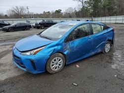 Toyota Prius L salvage cars for sale: 2020 Toyota Prius L