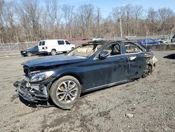 Salvage cars for sale at Finksburg, MD auction: 2017 Mercedes-Benz C 300 4matic