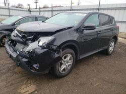 Salvage cars for sale at Chicago Heights, IL auction: 2015 Toyota Rav4 LE