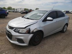 Chevrolet Sonic salvage cars for sale: 2017 Chevrolet Sonic LS