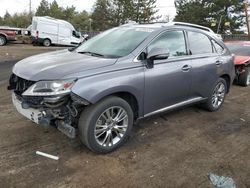 Salvage cars for sale at Denver, CO auction: 2014 Lexus RX 450