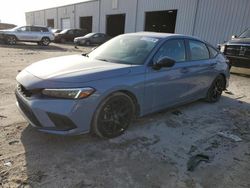 Salvage cars for sale at Jacksonville, FL auction: 2022 Honda Civic Sport