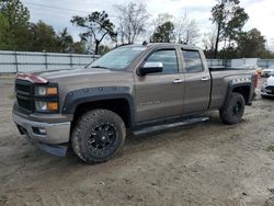 Salvage cars for sale at Hampton, VA auction: 2014 Chevrolet Silverado K1500 LT