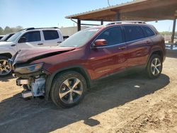 Salvage cars for sale at Tanner, AL auction: 2019 Jeep Cherokee Limited