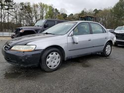 Salvage cars for sale from Copart Austell, GA: 1999 Honda Accord LX