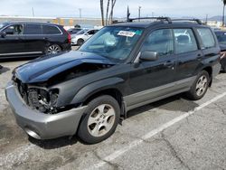 Salvage cars for sale at Van Nuys, CA auction: 2003 Subaru Forester 2.5XS