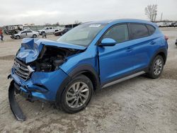 Salvage cars for sale at Kansas City, KS auction: 2018 Hyundai Tucson SEL