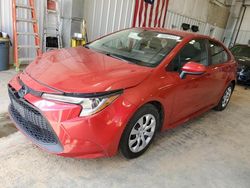 Salvage cars for sale from Copart Mcfarland, WI: 2021 Toyota Corolla LE