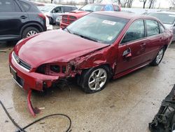 Chevrolet Impala 1lt salvage cars for sale: 2009 Chevrolet Impala 1LT