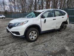 Salvage cars for sale at Candia, NH auction: 2016 Honda CR-V LX