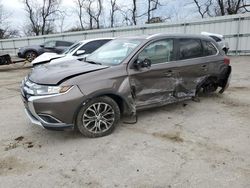 Salvage cars for sale from Copart West Mifflin, PA: 2017 Mitsubishi Outlander SE