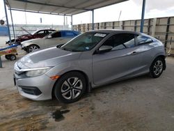 Salvage cars for sale from Copart Anthony, TX: 2016 Honda Civic LX