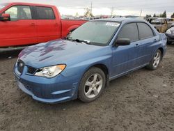 Salvage cars for sale from Copart Eugene, OR: 2007 Subaru Impreza 2.5I
