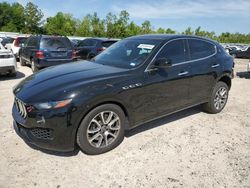 Salvage cars for sale at Houston, TX auction: 2021 Maserati Levante S